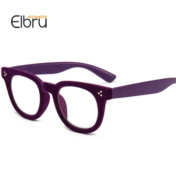 Elbru Ultralahkih Proti Modri Žarki Obravnavi Očala Letnik Žamet Kvadratnih Presbyopic Očala za Daljnovidnost Očala +1.0 +4.0