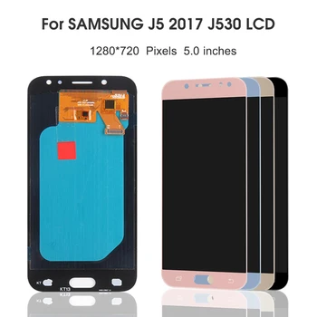 AMOLED Zaslon Za Samsung Galaxy J5 2017 J530 J5 Pro SM-J530F J530M LCD-Zaslon, Zaslon na Dotik, Računalnike Zbora Za J5 J530 LCD