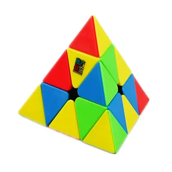MoYu Meilong Jinzita Piramida 3x3 Kocka Izobraževalne igrače Puzzle Čarobne Kocke za otroke otrok