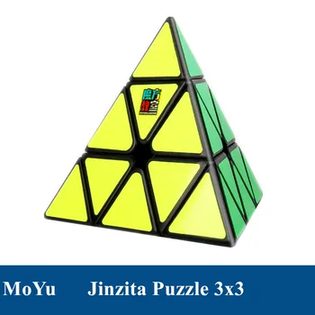 MoYu Meilong Jinzita Piramida 3x3 Kocka Izobraževalne igrače Puzzle Čarobne Kocke za otroke otrok