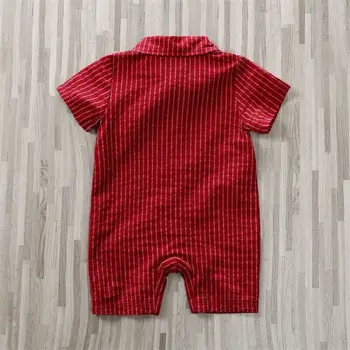 Lep newborn baby boy romper en kos trak jumpsuit igralne obleke za dojenčke boy