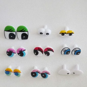 50pcs/veliko novih stilu Risanke toy oči plastičnih varnosti oči & mehko tesnilo za diy lutka obrti ugotovitve--slog možnost