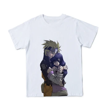Poletje za Otroke Novo Naruto 3D T-shirt Oblačila Anime Fant/Dekle Otroka O-vratu Kratek Rokav Svoboden Dihanje Oblačila Velikosti 4T-14T