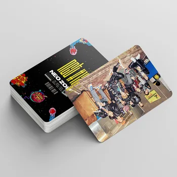 KPOP NCT 127 Foto album Lomo kartice Plakat Ustvarjalne Photocard 54pcs/Box visoka kakovost, elegantna package K-pop nct 127 kartico NEO PAS