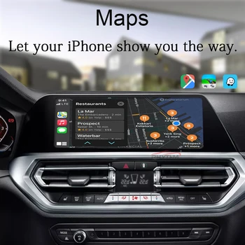 WIFI Brezžični Apple CarPlay Za BMW 2017-2018 Serija 1 2 3 4 5 X1 X3 X4 z EVO podporo Sistemu iOS/ Android Auto / Mirrorlink
