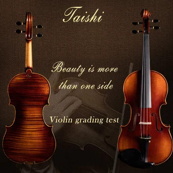 Taishi Strokovno Violino 4/4 A Strad model Violino 4/4 violino16-y stare Bogato jasno!Brezplačno primeru, lok, kolofonije in dostava