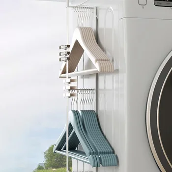 Kuhinja Magnetni Hladilnik, pralni stroj Strani Brisačo Imetnik Obešalnik za Shranjevanje za Omaro Polica Organizator Balkon kavljem magnetnih rack