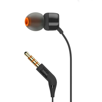 JBL T110 3,5 mm Žične Slušalke Stereo Glasbe Globok Bas Čepkov Slušalke Športne Slušalke-line Nadzor Hands-free (z Mikrofonom