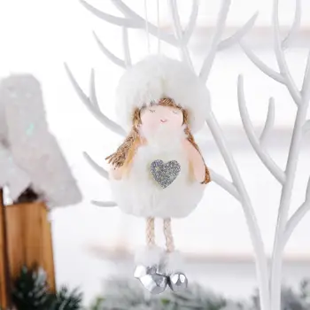 Božič Angel Doll Viseči Okraski Božič Okraski za Dom Garland Božično Drevo Decor Navidad Noel Darila, Novo Leto