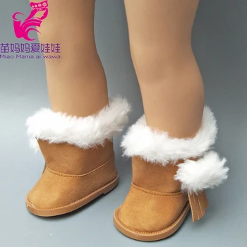 Baby Lutke, Dodatki za sneg Škornji Zimski čevlji za 18 inch dekleta Lutka Igrače za Dekleta Božična Darila