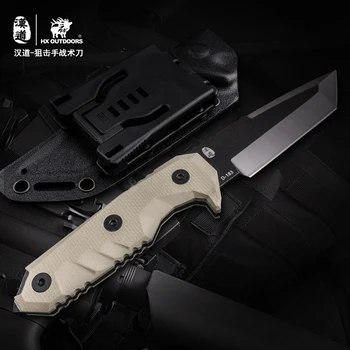 HX na PROSTEM na Prostem področju survival nož multi-funkcijo saber taktično self-defense nož fračo orodje za preživetje naravnost nož