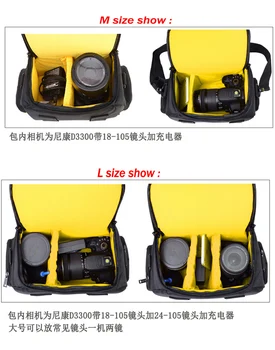 Prenosna Kamera Torba za Nikon D3300 D3200 D3100 D3000 D5500 D5200 D5100 P530 P600 P610 P900S B700 B600 P1000 shockproof torbica
