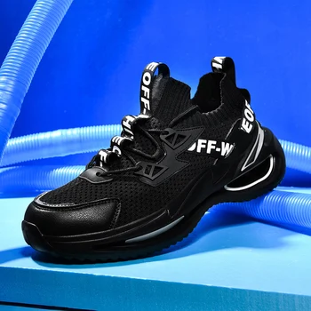 Priljubljena ujemanje barv za moške nizko-zgornji platformi priložnostne čevlji nizko-zgornji platformi superge čipke-up dihanje in udobno apatos