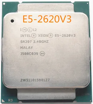 E5 2620V3 Original Intel Xeon E5-2620V3 CPU 6-CORE 2.40 GHZ 15MB FCLGA2011-V3 85W 22-NANOMETRSKE Procesor E5-2620 V3 brezplačna dostava
