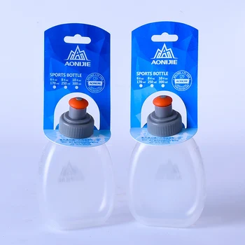 AONIJIE 2Pcs Steklenico Vode Bučke BPA Free Shranjevanje Posode Za Kampiranje, Pohodništvo Teče Hydration Nahrbtnik Pas Vrečko SD05 SD06