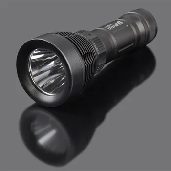 Profesionalna Potapljaška Svetilka L2 Podvodni IPx8 Nepremočljiva LED Svetilko Potapljaško Svetilko Pomarančno Lupino Reflektor, Uporaba Baterije 18650