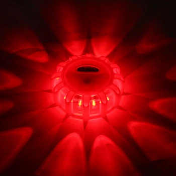 MAYITR LED Sili Avto Luči Cesti Rakete Opozorilo Nočne Luči ob Cesti Disk Svetilnik Oranžna Varnosti v Cestnem prometu Led Luči