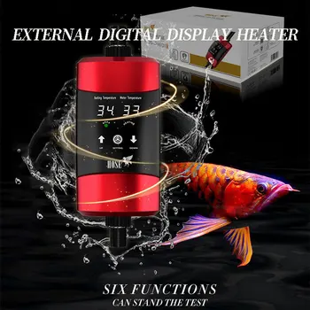 Sunsun EH-300 EH-500 110V/220V Aquarium Fish Tank Nastavljiva Temperatura Zunanjega Grelnika Povezovanje filter ali črpalka