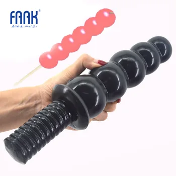 FAAK analni seks igrače kroglice vibrator big dong analni čep vijak za ročaj butt plug ogromen penis 2.36
