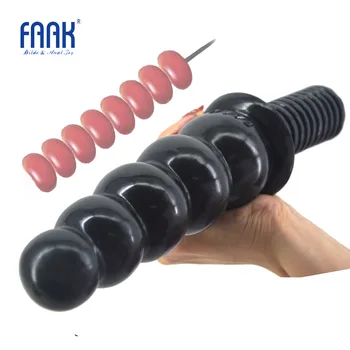 FAAK analni seks igrače kroglice vibrator big dong analni čep vijak za ročaj butt plug ogromen penis 2.36