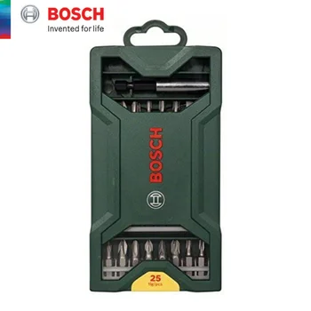 Original Bosch X-Line Mini 25 Kos Izvijač Nabor Električni izvijač Bits Set ročnega Orodja Profesionalni Set Orodja DIY Kit