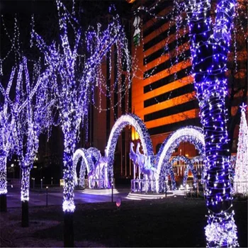 Božično Drevo Decor 20m/30 m/50 m/100 m LED Luči Niz Božični Okraski za Dom Novo Leto Vesel Božič Kerst Decoratie.