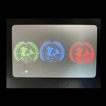 RCT000UV Modro Zeleno Rdeče UV traku kasete 1000 fotografij združljiv za Evolis Zenius Prednost id kartico tiskalniki