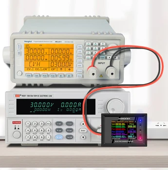 DT24P 1000V/200A IPS digitalni prikaz DC Power APP Voltmeter Ampermeter Zmogljivost Baterije Tester Goriva Merilnik napetosti detektor Meter