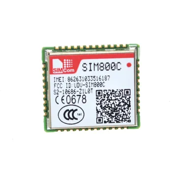 Brezplačna Dostava in Originalno SIM800C SIMCOM GSM/GPRS Z majhnosti v LCC vmesnika in predvajanje visoko zmogljivost 10pcs