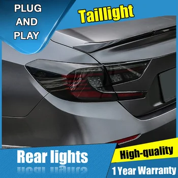 4PCS Avto Styling za Honda Accord vse LED zadnje luči 2018-2019 za Sebe vse LED Rep Lučka+Vključite Signal+Zavora+Povratne LED luči