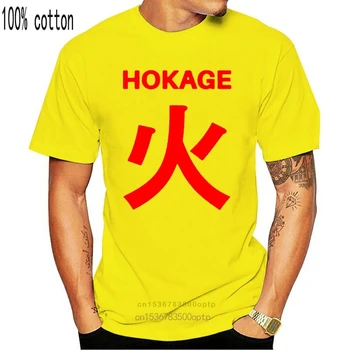 Hokage Simbol Logo Majica s kratkimi rokavi Konoha Minato Naruto Hashirama Anime Zgornji del Moški S - 3Xl Praznično Tee Majica