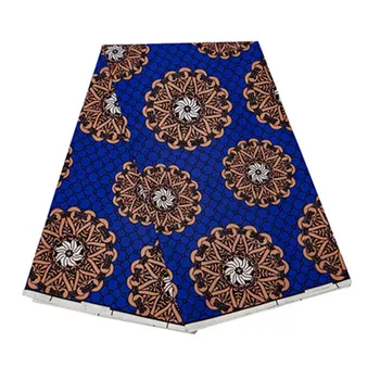 Afriške Vosek Tiskane Tkanine Mozaik Za Obleko Šivanje Obrti Material Poliester Breathable Tissu Visoke Kakovosti
