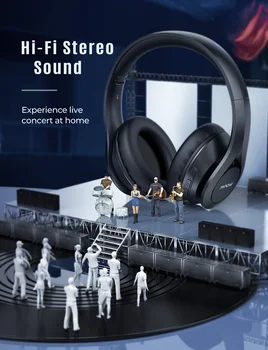 Mpow 059 Pro/Lite Bluetooth Slušalke 60Hrs Brezžične Slušalke Vodilni Bluetooth 5.0 Slušalke CVC6.0 Mic&Hi-Fi Stereo Zvok