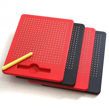 Montessori Otrok ABS Prenosni Magnetni Žogo Skica Pad Tablet Risalno Desko Z Magnetno Pisalo za fant dekle Izobraževalne Darilo