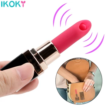 10 Hitrosti Mini Šminka Vibrator za G-spot Masaža Klitoris Stimulator Prenosni Bullet Vibrator Erotični Izdelek, Sex Igrače za Ženske