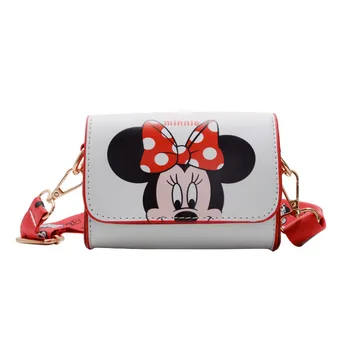 Disney otroška majhno vrečko novi mini torba risanka Mickey baby kovanec torbici dekle crossbody vrečko