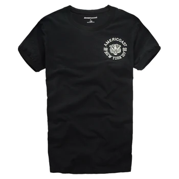 Novo Mens T Shirt Krog vratu 2020 Poletje Tees Moda Moška T-Shirt Moški Vrhovi bombaž Tiskanja tshirt fantje black visoko kakovost grafike