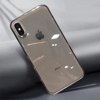 Luksuzni Shockproof Pregleden Silikonsko Ohišje Za Apple iPhone 11 pro X XS XR Max 6 6S 7 8 Plus Mehka Moda Jasno Kritje Funda