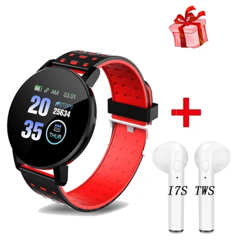 2020 119 Plus Bluetooth Smart Watch Moških Krvni Tlak Pametne Ure Ženske Ure Smart Band Šport Tracker Smartband Za Android