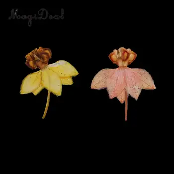 20pcs Lep Ples-Lutka Orhideja Resnično Pritisnjen Cvet Posušeno Cvetje za Umetnostne Obrti Scrapbooking Smolo, Nakit, Izdelava Primeru Telefon