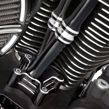 CNC Motocikel Deli Sklop Pushrod Pokrov in Podizač Blok Kritje Za harley 1999-Twin Modeli Cam