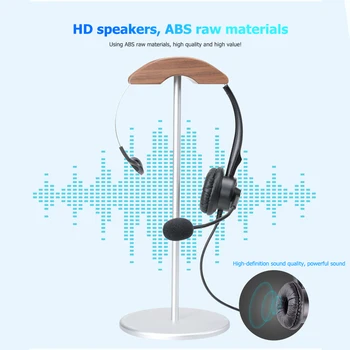 VT200 USB Žične Slušalke šumov Mikrofona in Slušalke klicni Center Urad za Slušalke Nad-Ear Slušalke Za RAČUNALNIK /Prenosnik