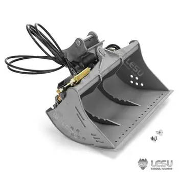 LESU 1/14 Kovin, Hidravličnih Tiltable Vedro RC Komatsu PC360 AC360 Kopač Model TH17163-SMT3