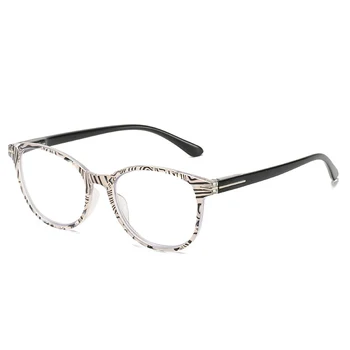 Zilead Vroče Moda, Anti-modra Svetloba Obravnavi Očala Lupini Vzorec TR90 Okvir Presbyopia Očala Unisex Z Dioptrije +1.0 +4.0