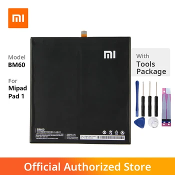 Original Xiaomi BM60 Tablet baterija Za Xiaomi Pad 1 Mipad 1 A0101 6520mAh Visoke Kakovosti