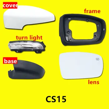 Vzvratno ogledalo sklop pokrov/Turn luči/luči za CHANGAN CS15 Segrevajo objektiv okvir