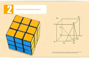 Klasične Igrače Cube3x3x3 PVC Nalepka Blok Sestavljanke Hitro Kocka Pisane Učne in Izobraževalne Uganke Cubo Magico Igrače