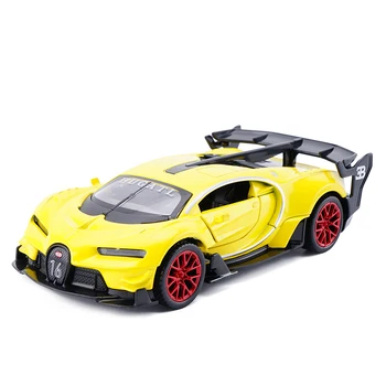 Novo 1:32 Bugatti Vizijo GT Gran Turismo Modela Avtomobila Igrača, S Potegnite Nazaj Glasbenega Utripa Hitro Besno Treba Hitrosti Avtomobila Za Otroke Igrače