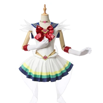 Anime Stripov Precej Vojak Sailor Moon Cosplay Kostume Usagi Tsukino Cosplay Kostum mornar, oblačila, Obleke, Obleke Celoti Določa