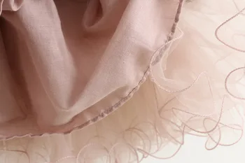 Zime Dolge Rokave Baby Dekleta Oblačenja Rojstni Dan Cvet Design Princesa Čipke Tutu Obleke Otroci Priložnostne Obrabe, Otroci Dnevno Oblačila
